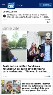 StirileProTv.ro android App screenshot 3